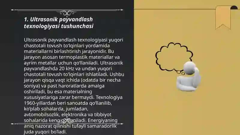 Ultrasonik payvandlash texnologiyasi 3