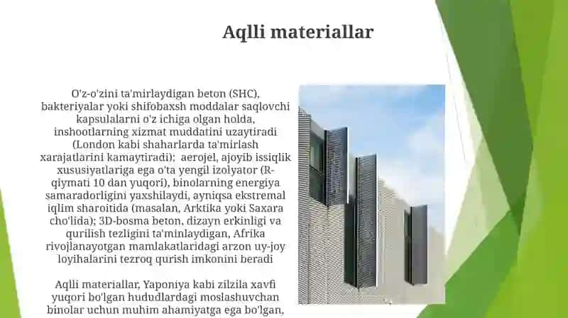 Aqlli materiallar 3