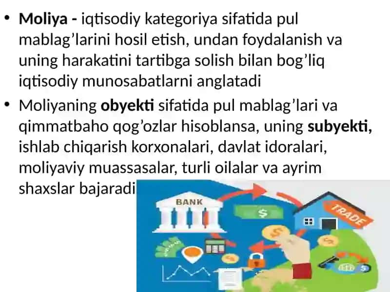 Moliya tizimi 3