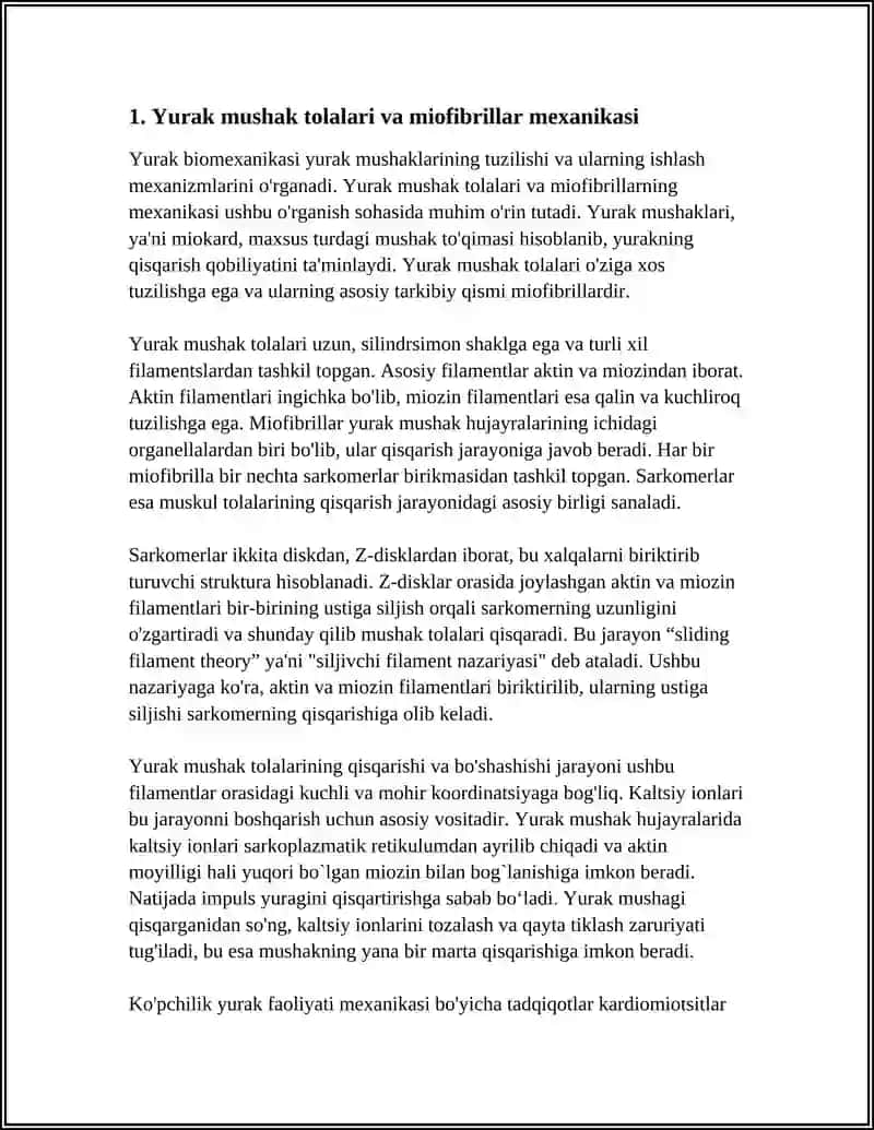 YURAK BIOMEXANIKASI 3