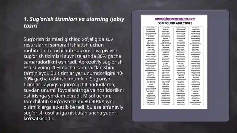 Sabzavot ekinlariniyetishtirishda ijobiy va salbiy tasiri 3