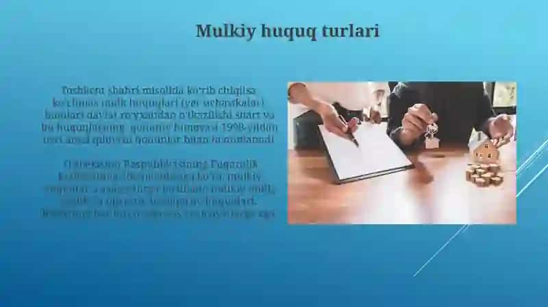 Mulkiy Huquqlar 3