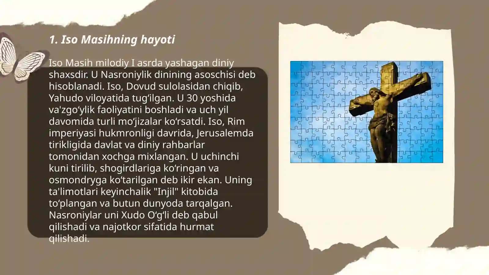 Iso Masihning hayoti 3