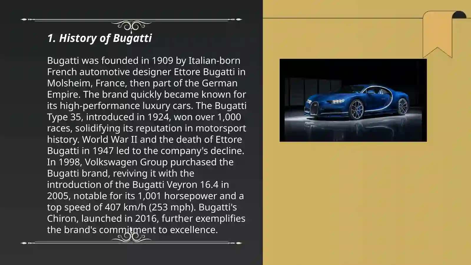 Buggati ingiliz tilida 3