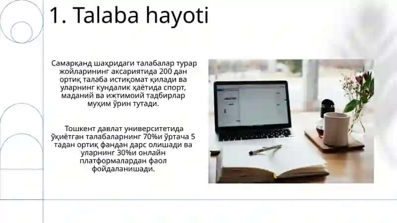 Talaba hayoti 3