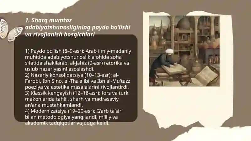 Sharq mumtoz adabiyotshunosligi tarixi 3