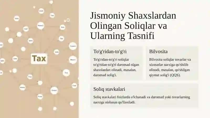 Jismoniy Shaxslardan Olingan Soliqlar: Iqtisodiy Mohiyat va Byudjet Daromatlariga Ta'siri 3