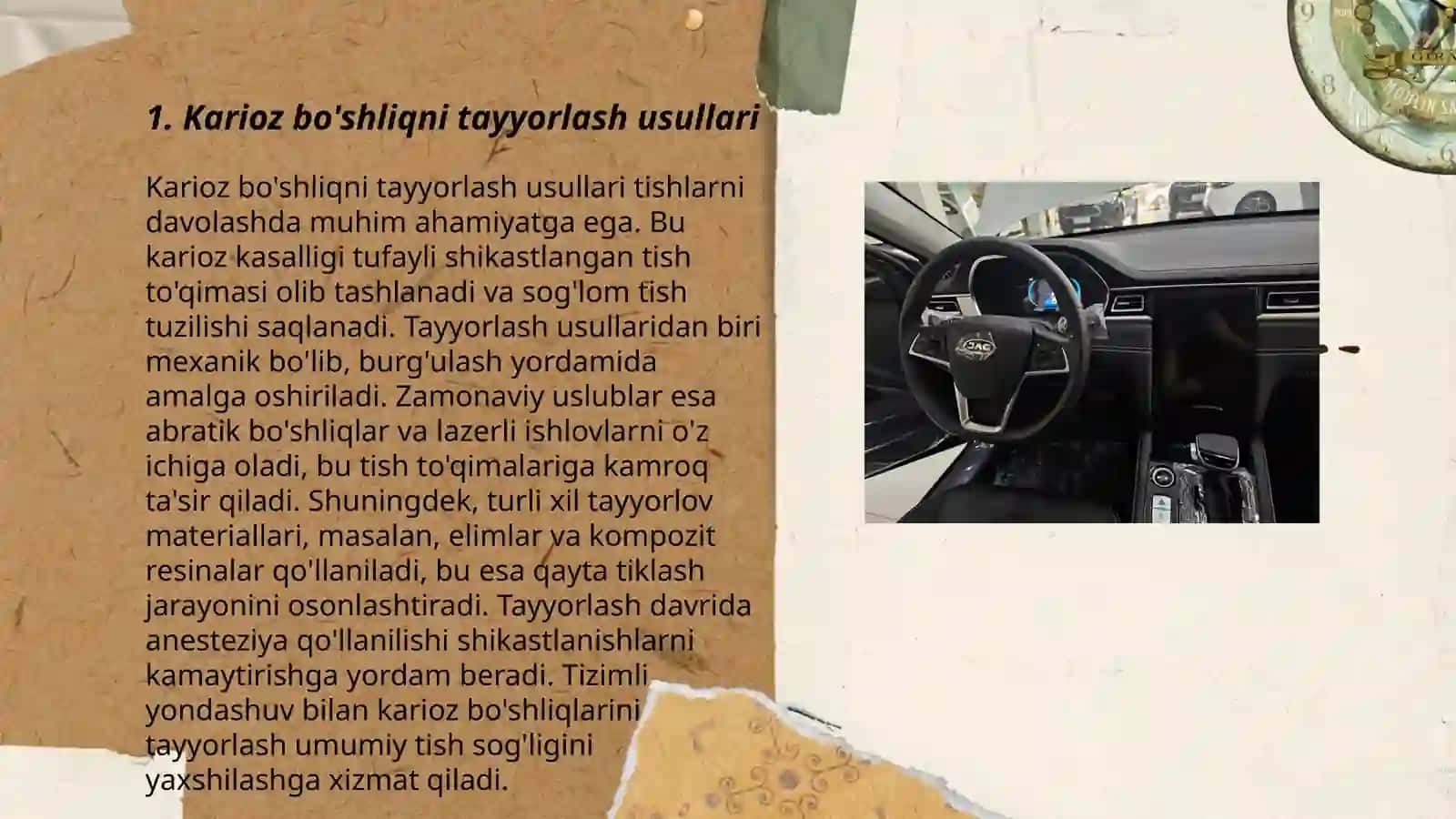 Karioz bo'shliqni kompozision plomba ashyosi bilan plombalash 3