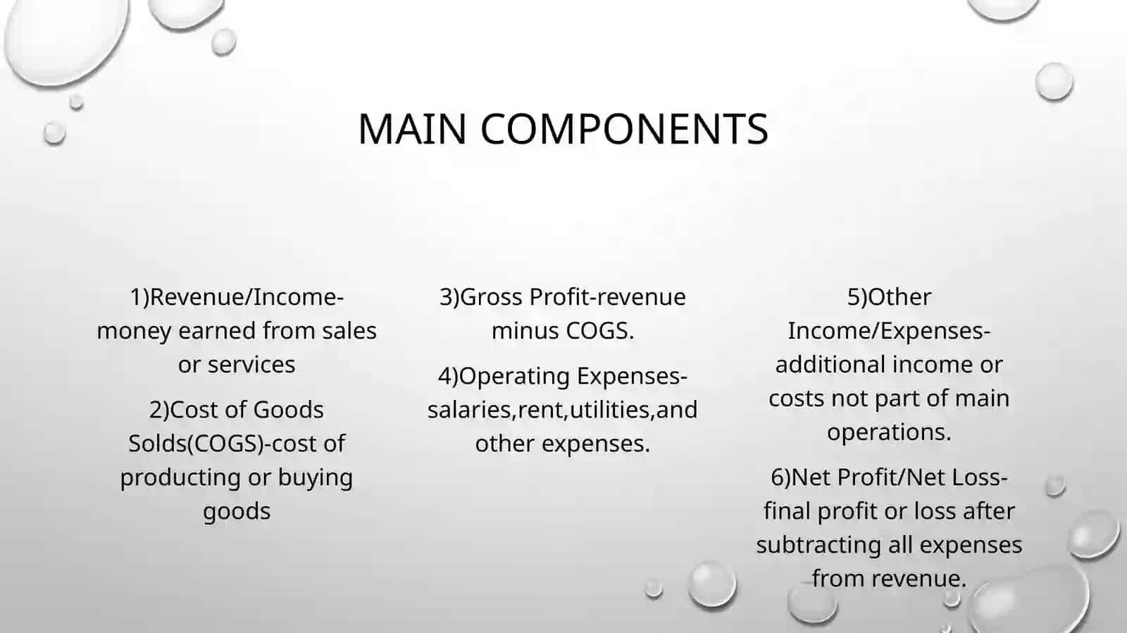 Topic-Profit and loss accounts 3