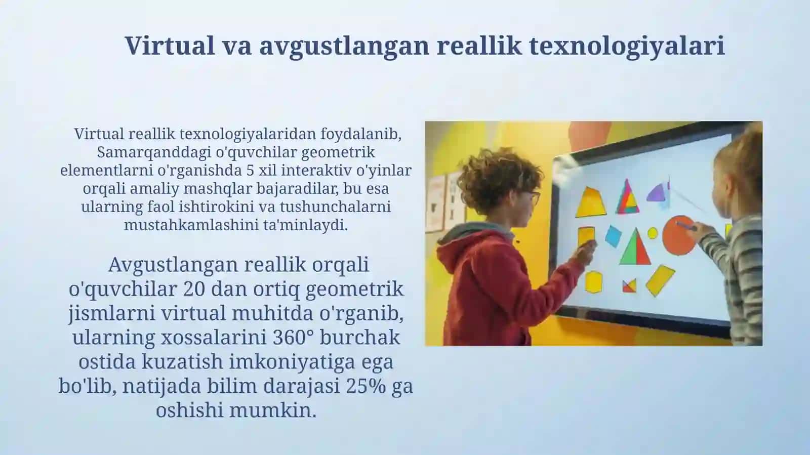 Kansentrlar bo'yicha geometrik elementlar mavzusini o'rgatishda interfaol metodlardan foydalanish 3