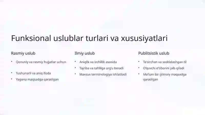 Ish yuritish tili va uslubi: Hujjatlar matniga qo‘yiladigan talablar 3