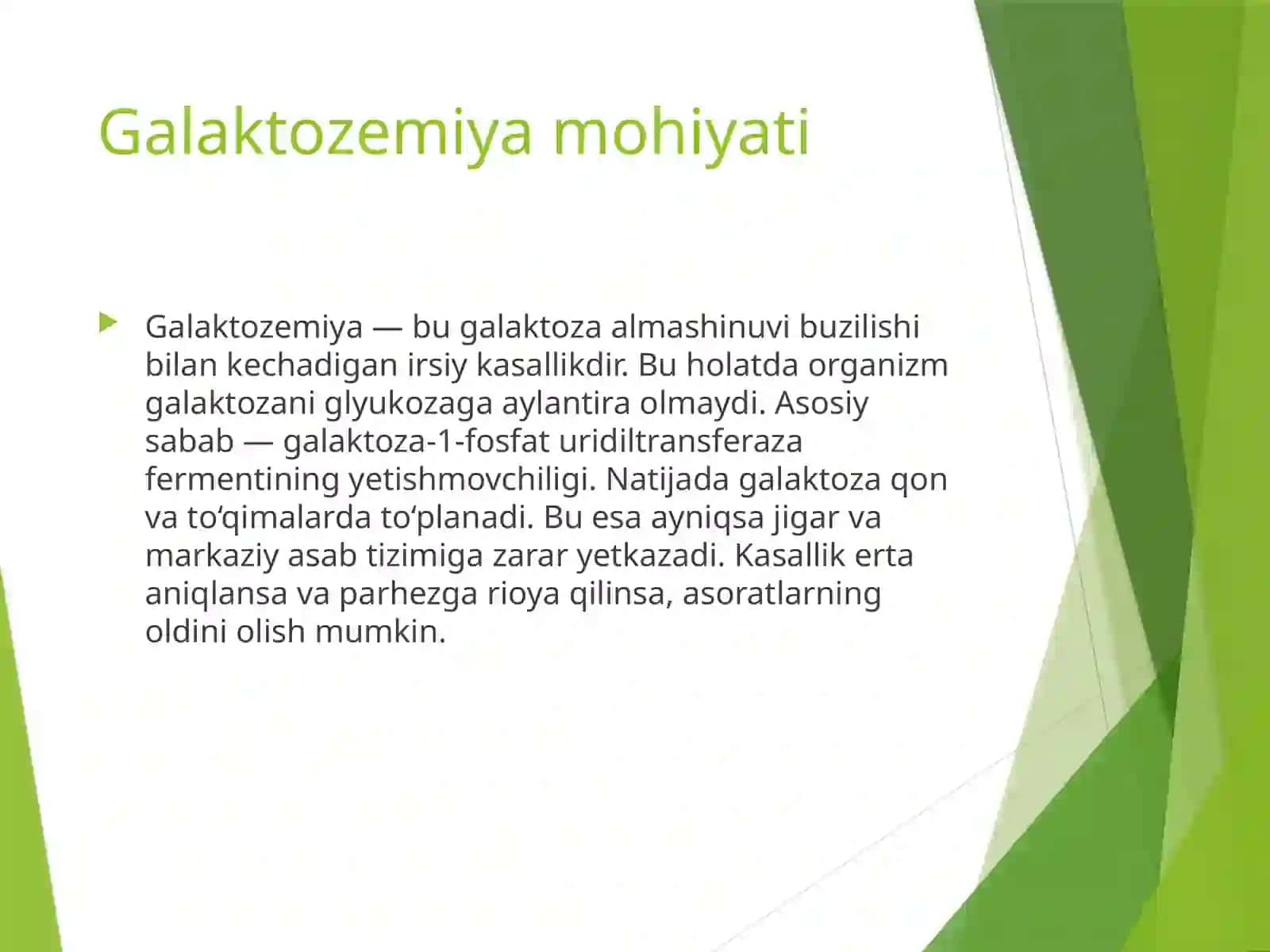 GalaktozemiyavaFruktozemiya 3