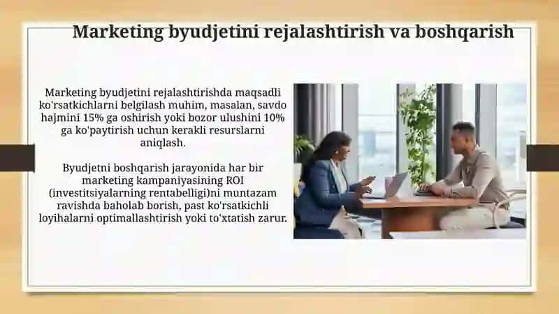 Xo‘jalik yurituvchi subyektlar marketing strategiyasining moliyaviy jihatlari 3