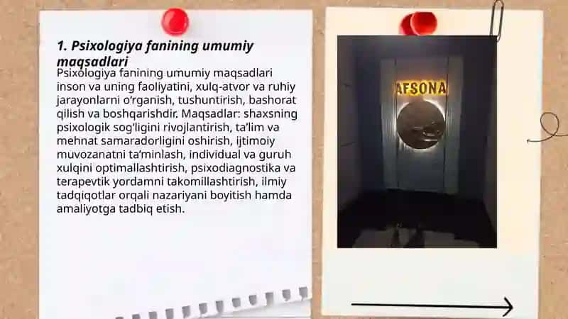Psixologiya fanining maqsad va vazifalari 3