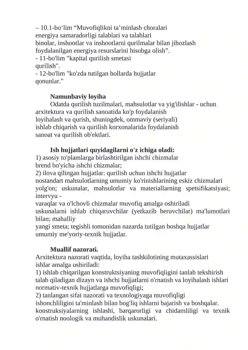 Qurilish turlari va xarakteri 3