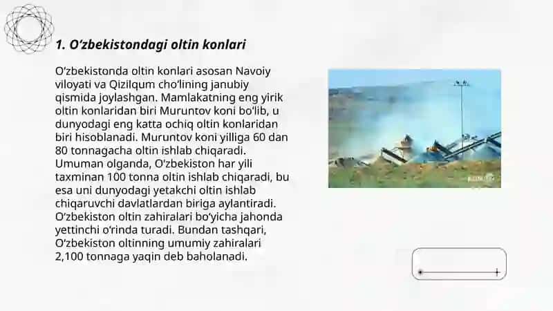 O‘zbekistonning foydali qazilmalari haqida ma'lumot 3