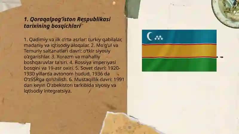 Qoraqalpogʻiston Respublikasi tarixining bosqichlari 3