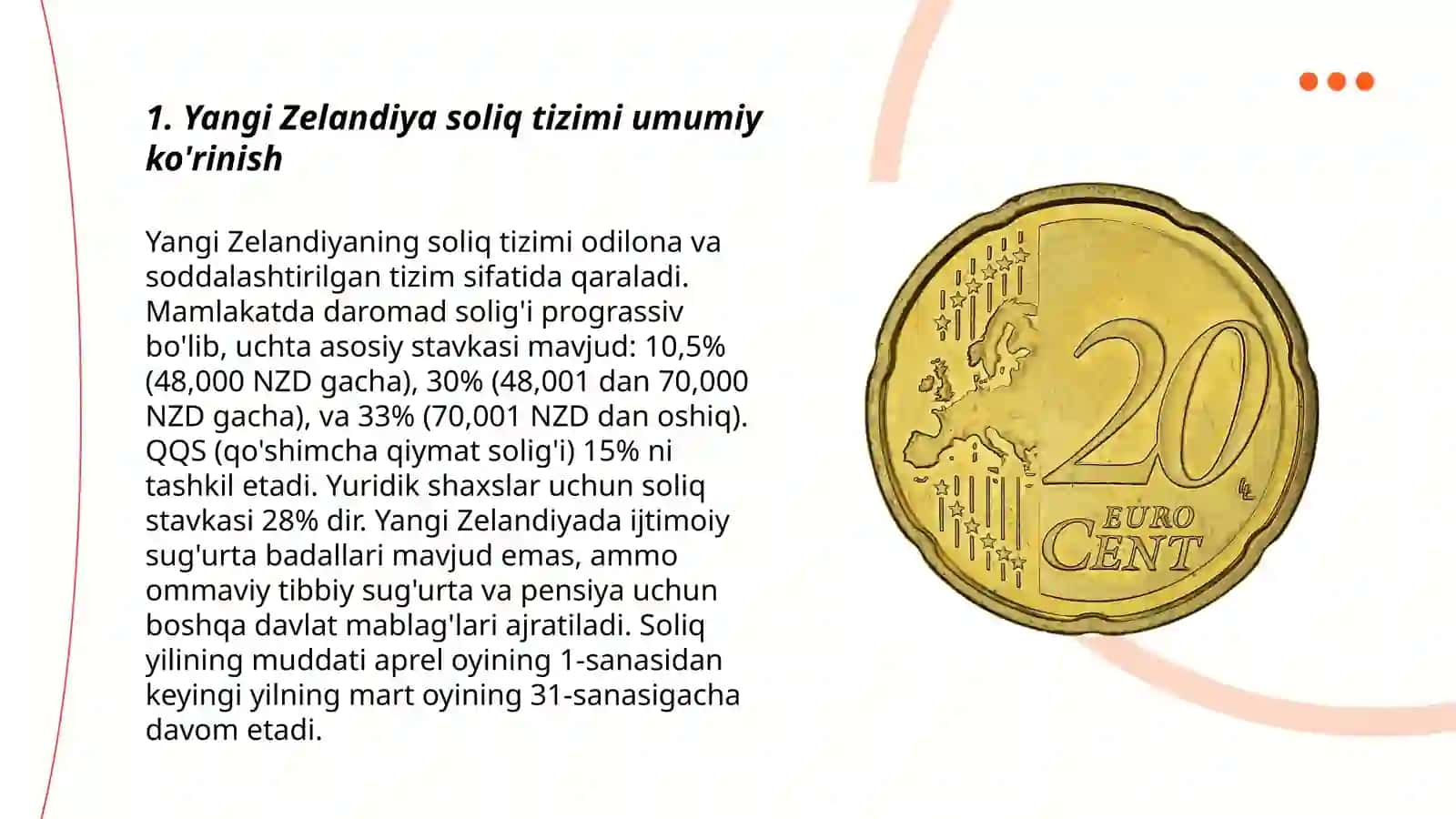 Yangi Zelandiya soliq tizimi haqida 3