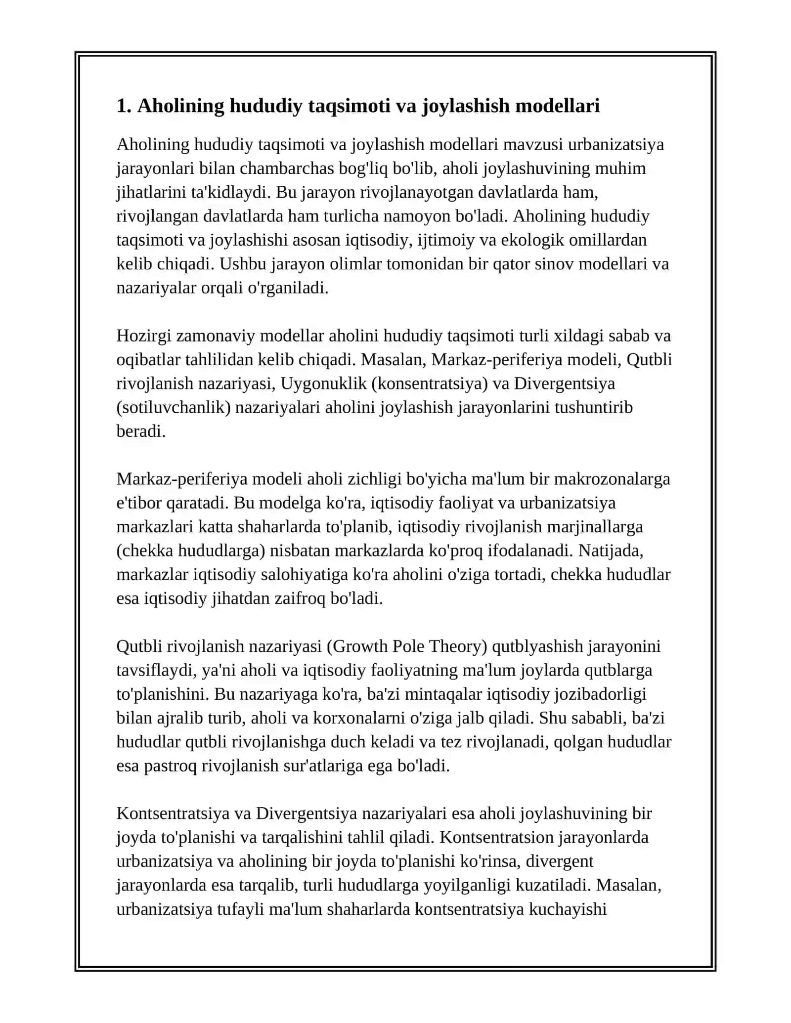 AHOLI JOYLASHUVI VA URBANIZATSIYA 3