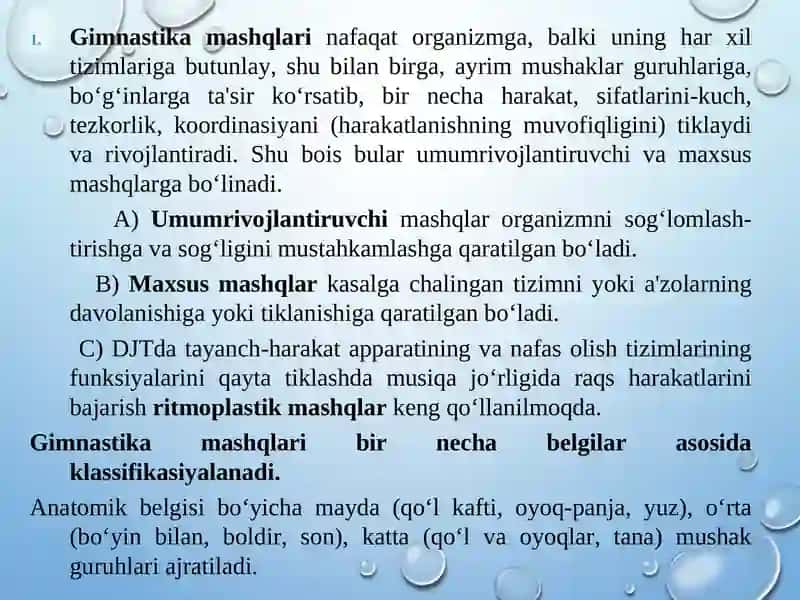 DJTDA JISMONIY YUKLAMALARNI MIQDORLASH 3