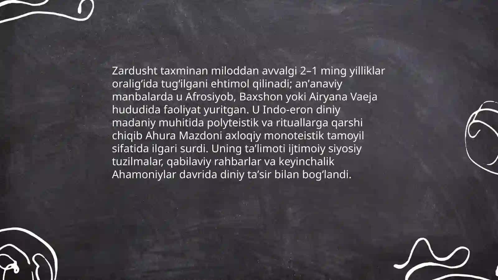 Zardushtiylik dini va Avesto 3