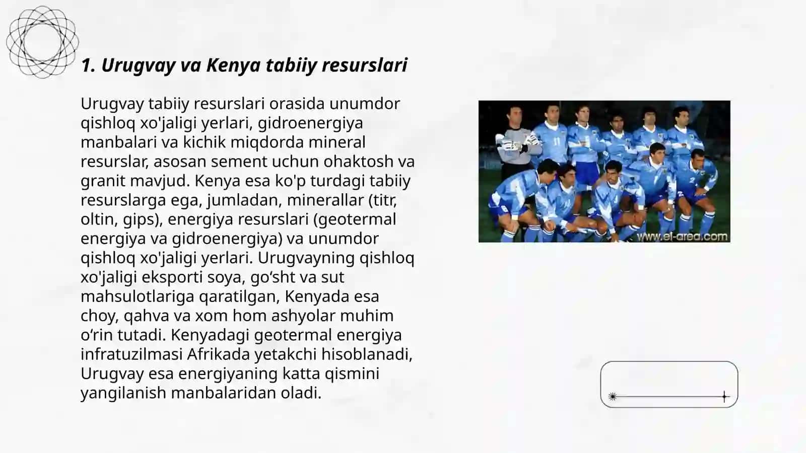 Urugvay va Kenya Davlatlari Haqida 3