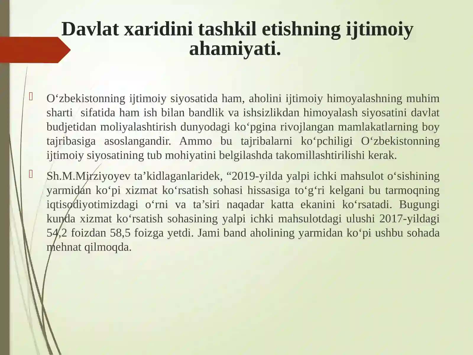 “DAVLAT XARIDINI TASHKIL ETISHNING IJTIMOIY-IQTISODIY AHAMIYATI VA UNI IQTISODIYOTGA TA’SIRI” 3