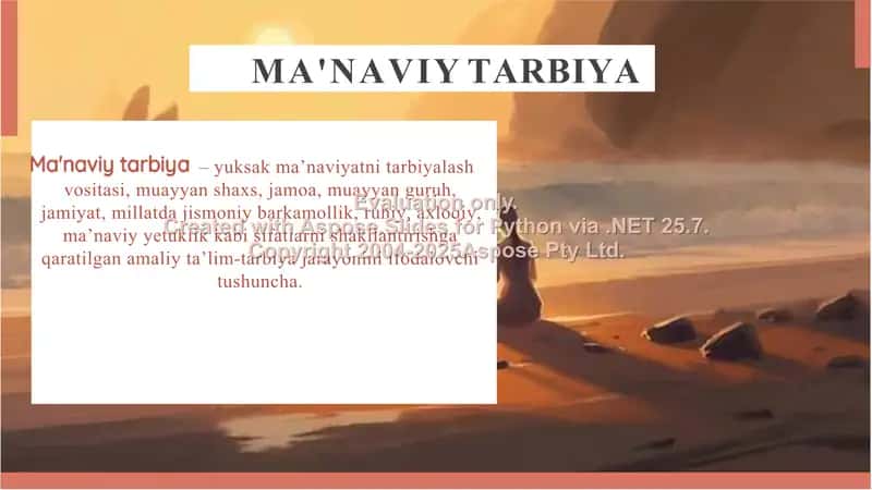 Ma'naviy - ma'rifiy tarbiya, jamiyat va yoshlar 3