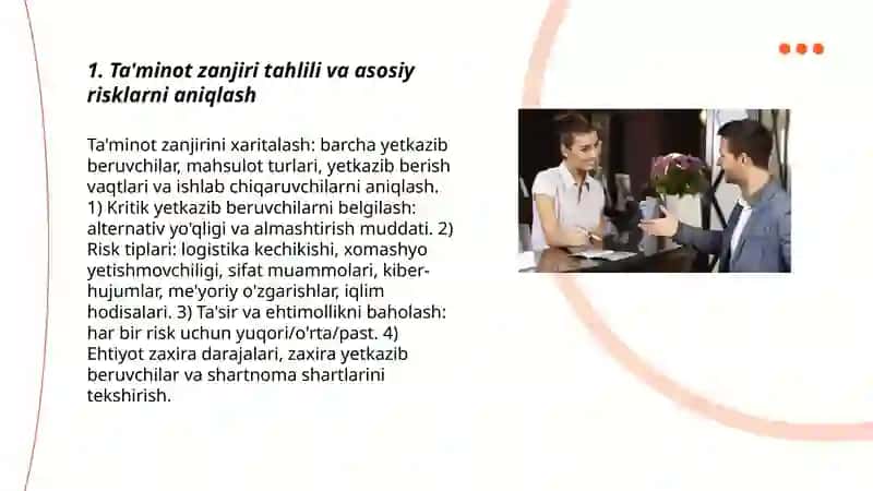Ta'minot zanjiri uzilishlari uchun favqulodda vaziyatlar rejasini ishlab chiqish 3
