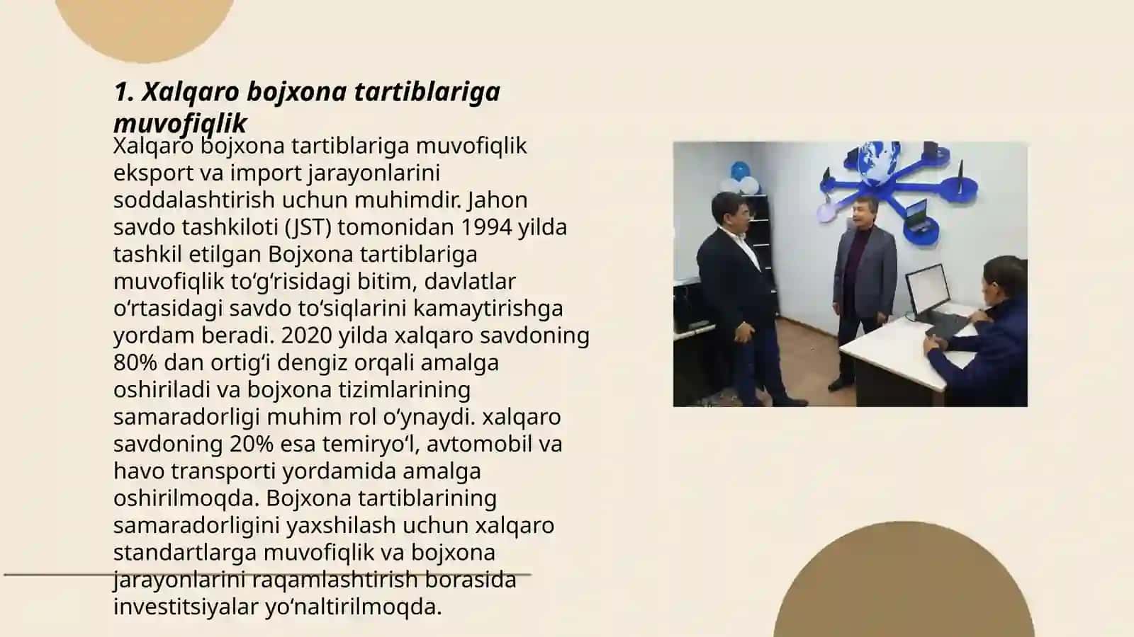 Xalqaro biznes bitimlarida bojxona masalalari 3