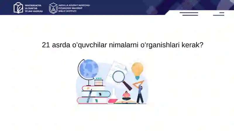 O‘quvchilarda XXI asr ko‘nikmalarini shakllantirish 3
