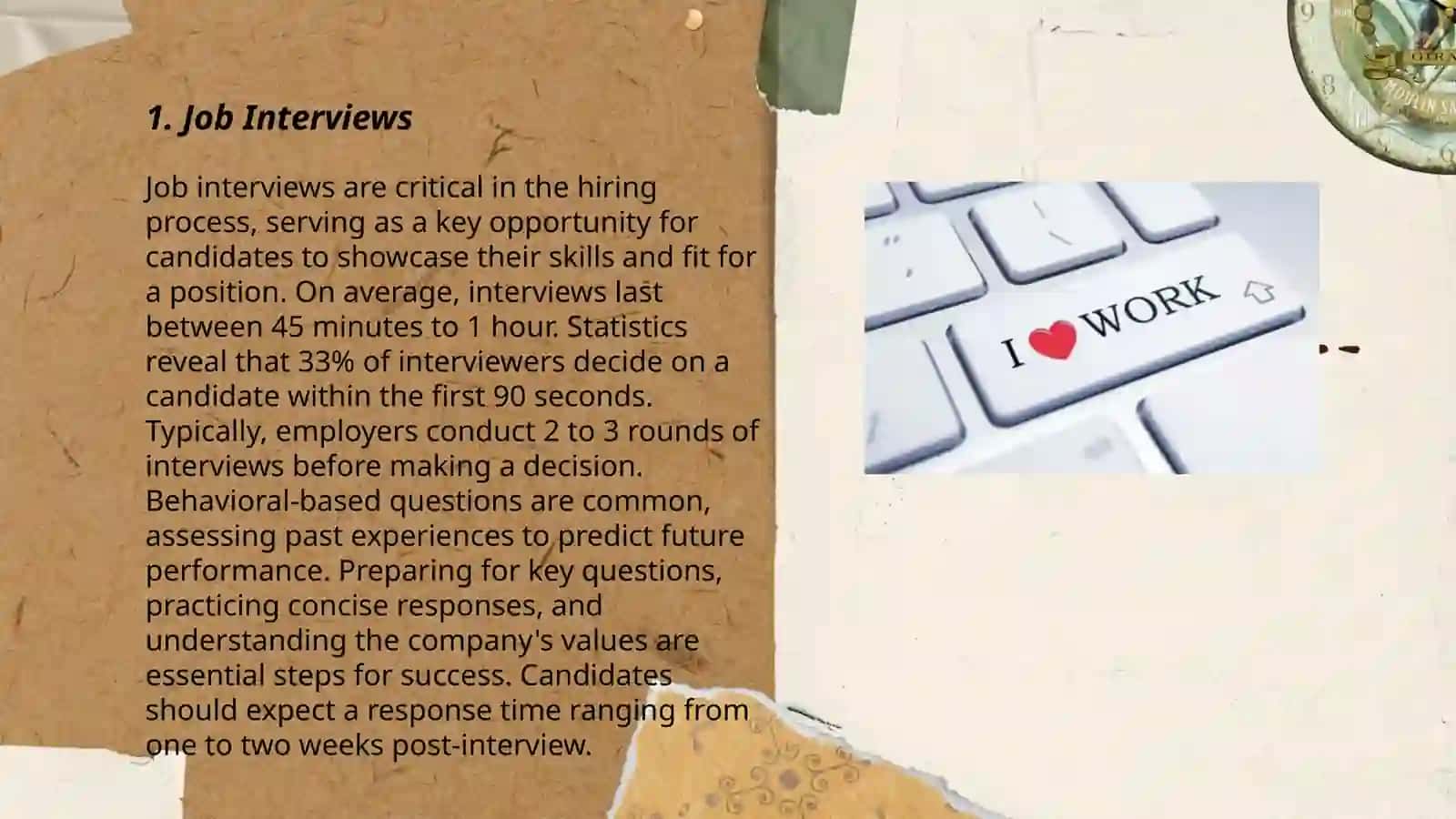 Job Interviews 3