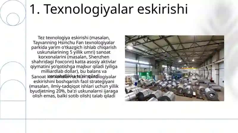 Sanoat korxonalari ishlab chiqarishining asosiy fondlari 3