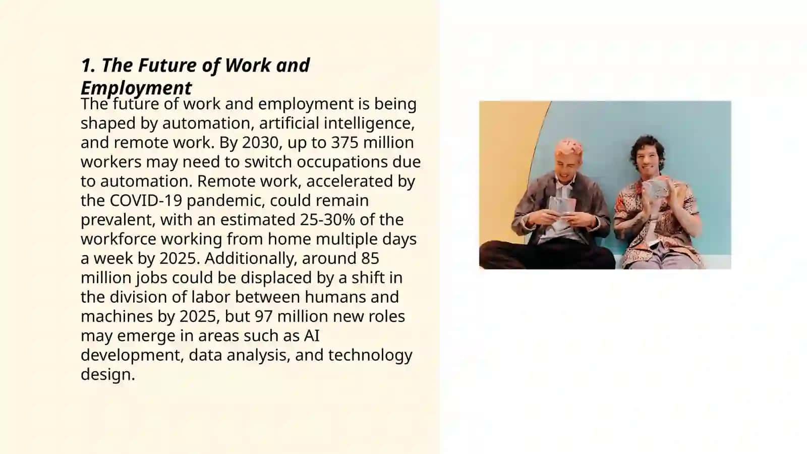 Society and the future 3