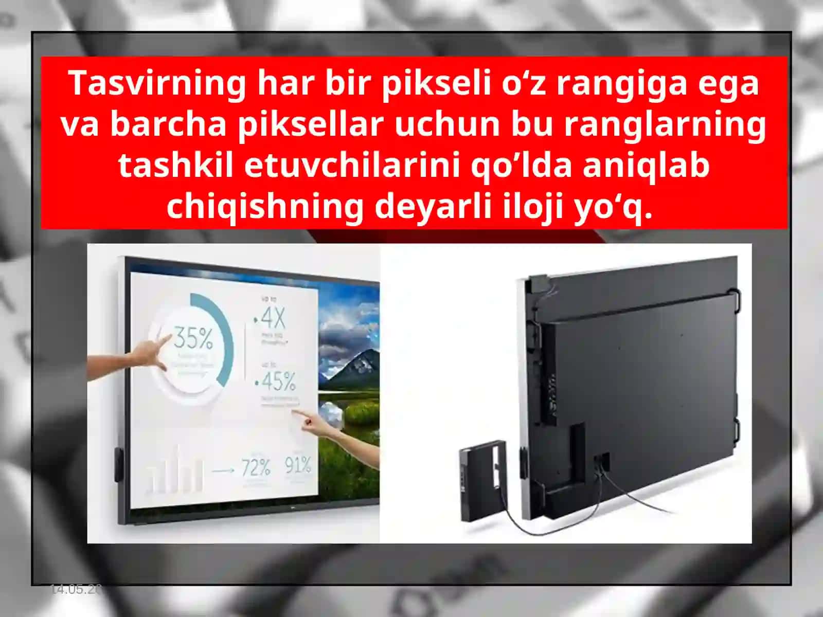 11-sinf Informatika Photoshopda kanallar va filtrlar 3