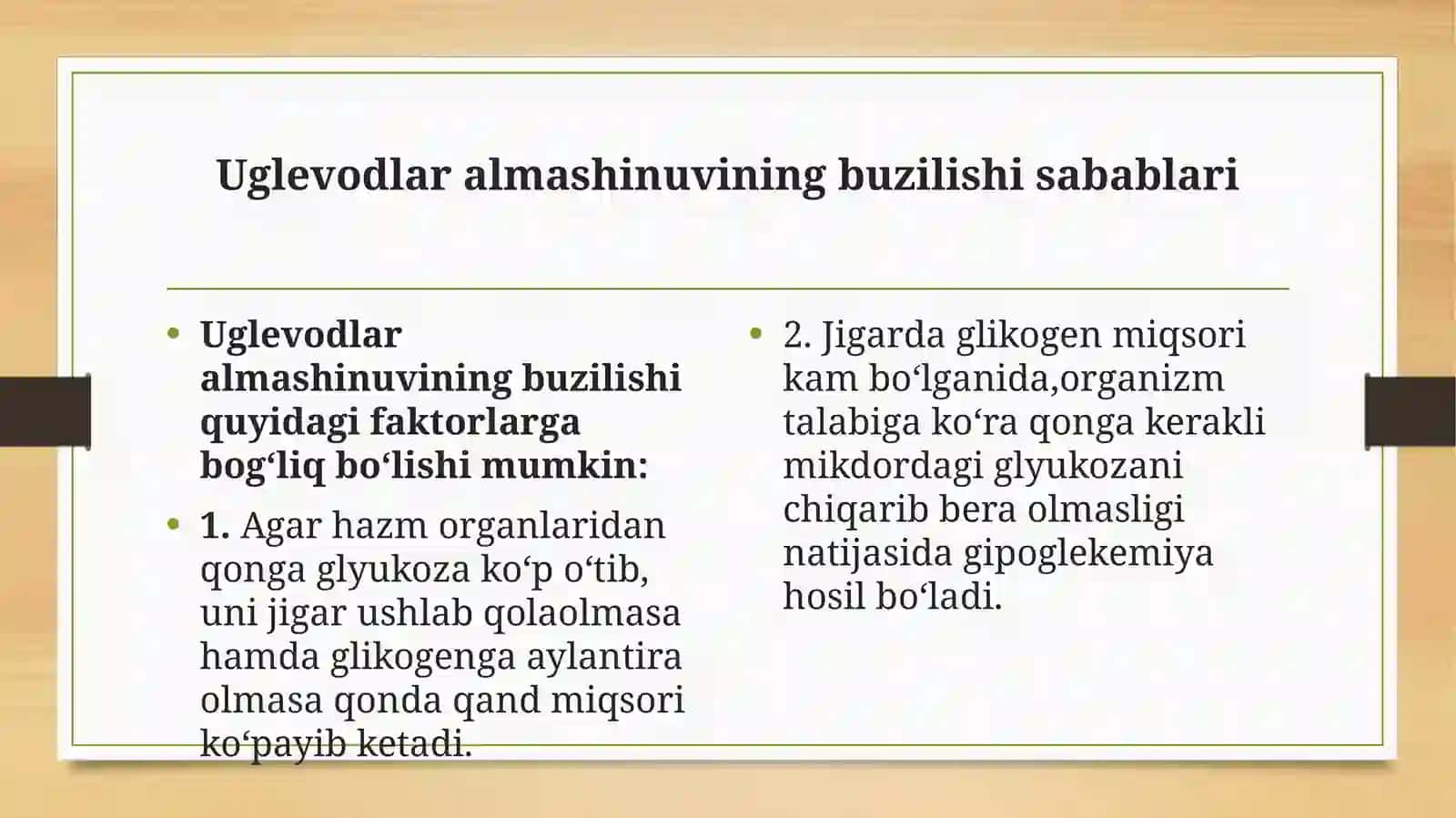 Uglevodlar Almashinuvi 3