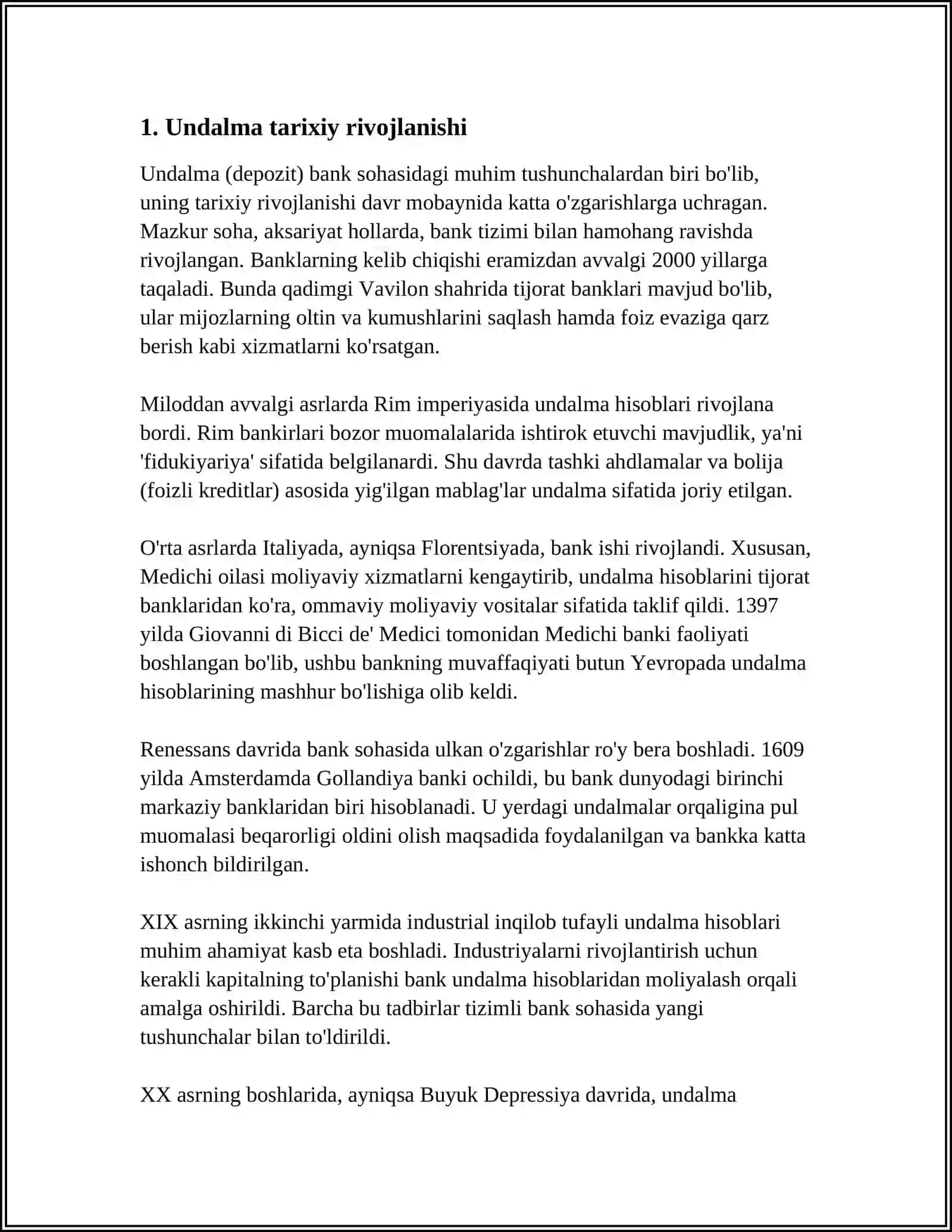 Undalma tarixiy rivojlanishi 3