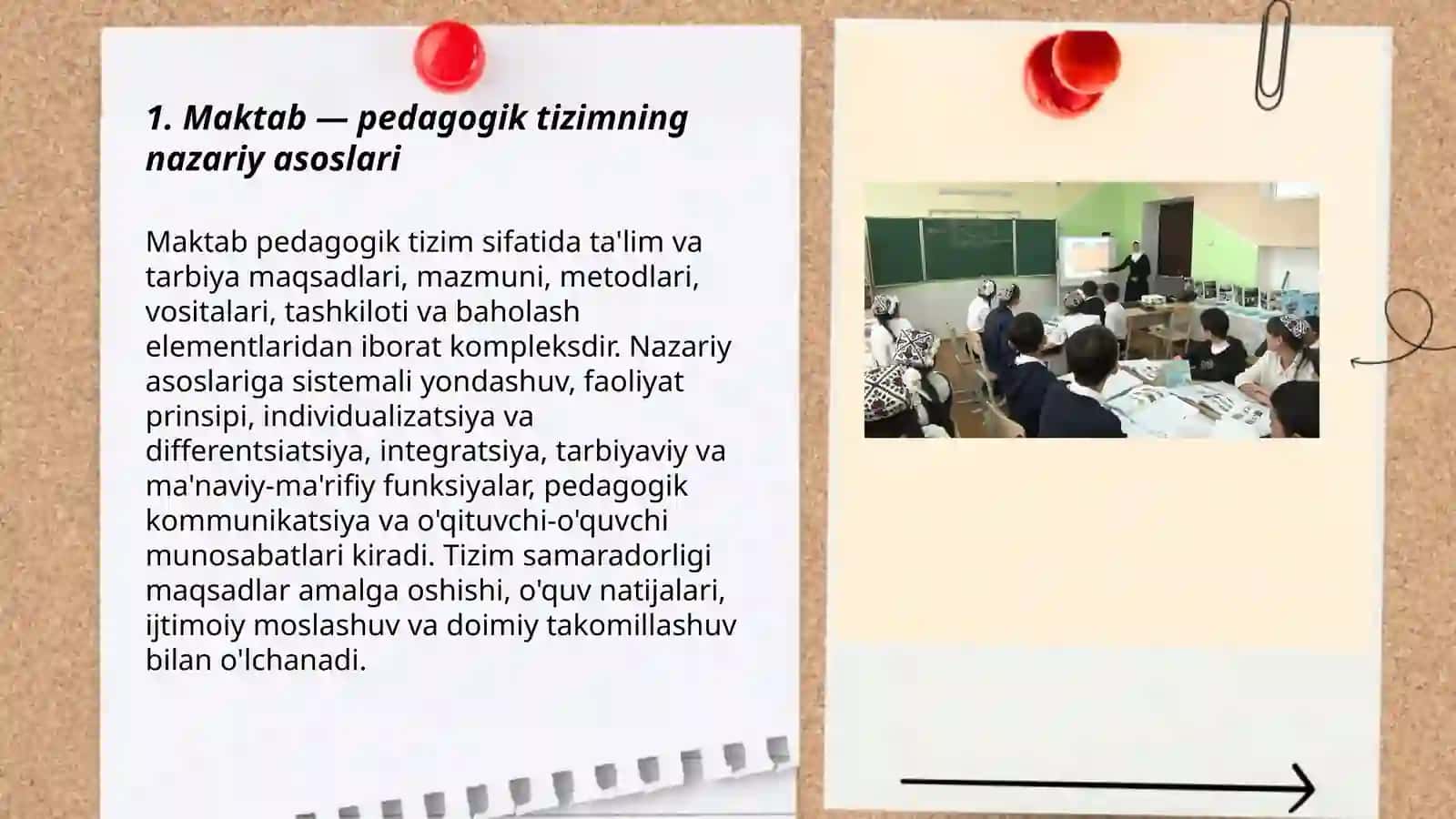 Maktab - pedagogik tizimning nazariy asoslari 3