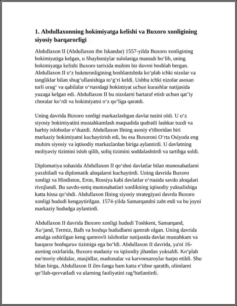 ABDULLAXON DAVRIDA BUXORO XONLIGINING YULSALISHI 3