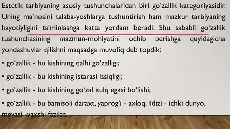 bolalarni estetik va etik ruhida tarbiyalash 3
