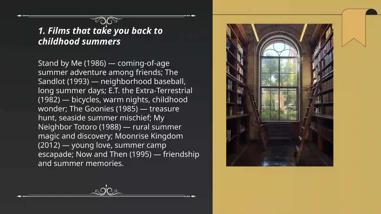 Films that take you back to childhood summers 3