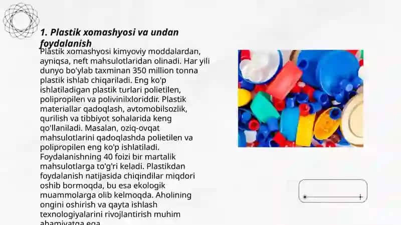 Plastmassa ishlab chiqarish sohasi 3