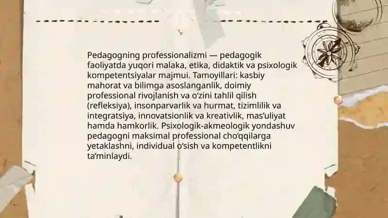 Pedagogning professionalizmi va psixologik-akmeologik kompetentligi 3