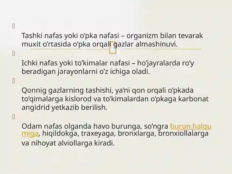 Nafas tizimining yoshxususiyatlari va gegenasi 3