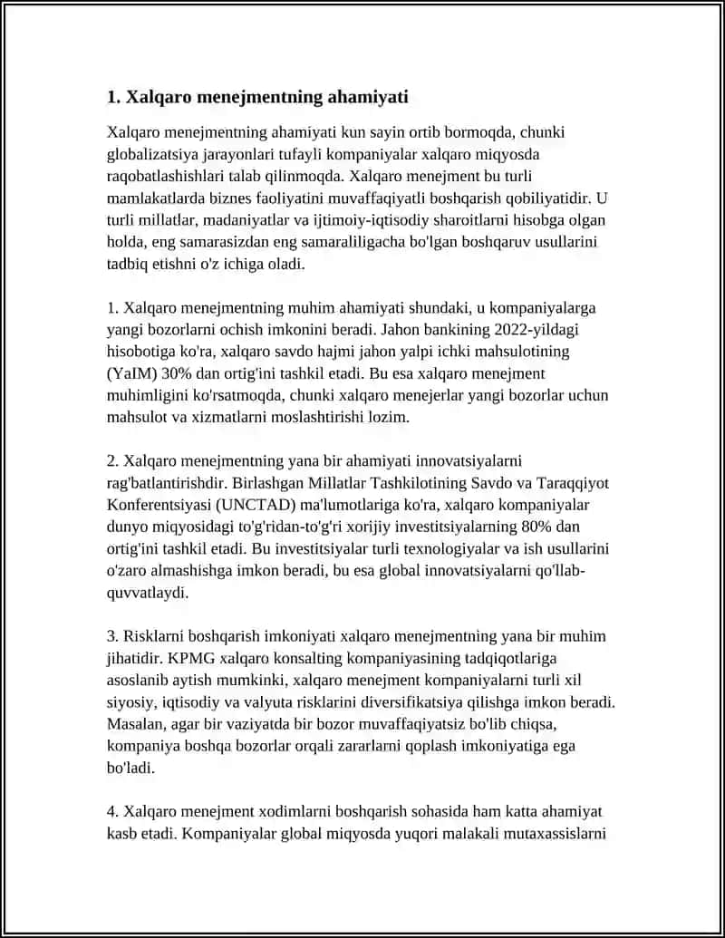MENEJMENTDA XORIJ TAJRIBASI 3