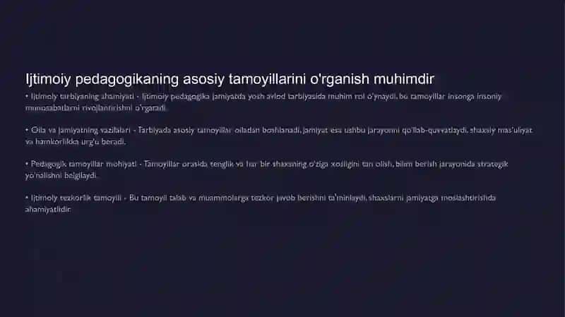 Ijtimoiy pedagogikani va ijtimoiy pedagogik faoliyat rivojining metodologik asoslari 3