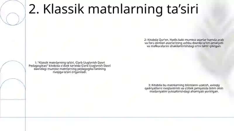 G'Arb Uug'Onish Davri Pedagogikasi 3