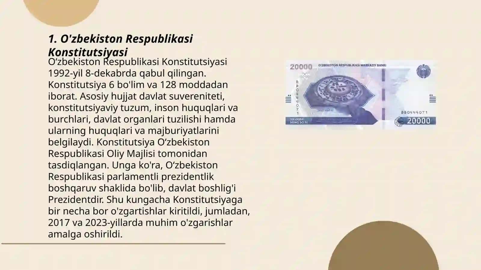 Oʻzbekiston Respublikasi Konstitutsiyasi 3