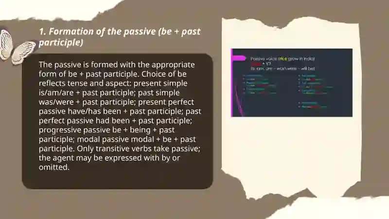 Passive voice 3