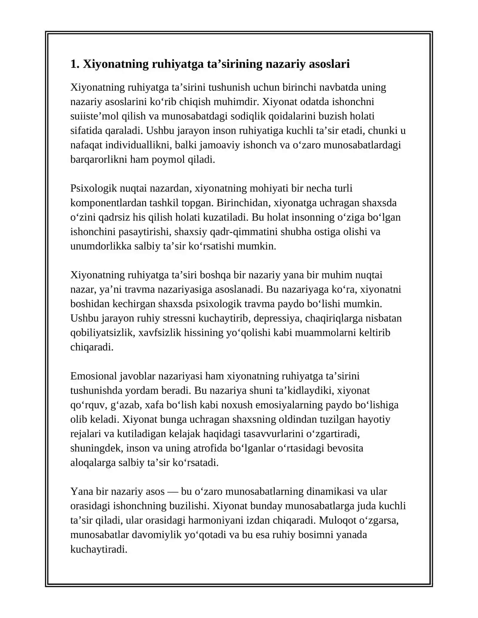 XIYONATNING RUHIYATGA TA'SIRI 3